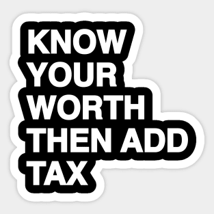 Luxury Tax Sticker